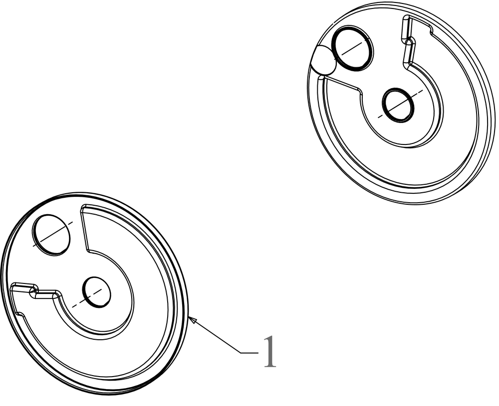 Wheel Dust Cover Diagram and Parts List for SC900 (12ABR27B710)(2022) Cub Cadet Lawn Mower